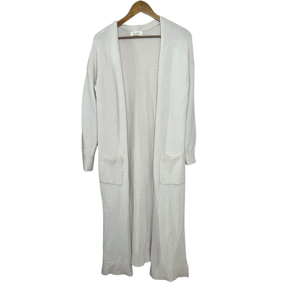 Jessica Simpson Long Cream Cardigan